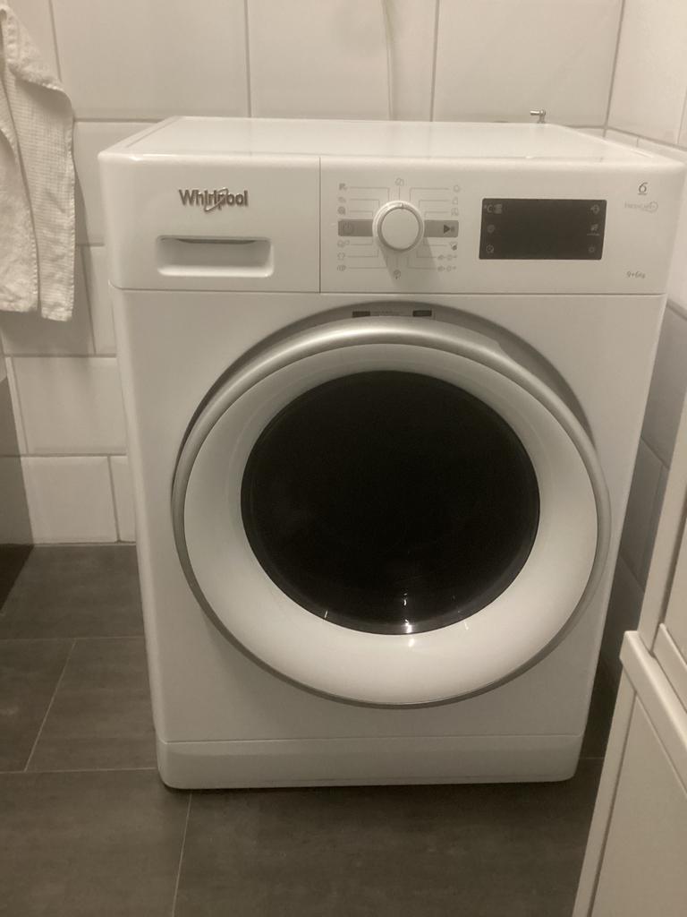 wasser droger in 1 wherlpool, Elektronische apparatuur, Wasmachines, Ophalen, Gebruikt, Handwasprogramma, Voorlader