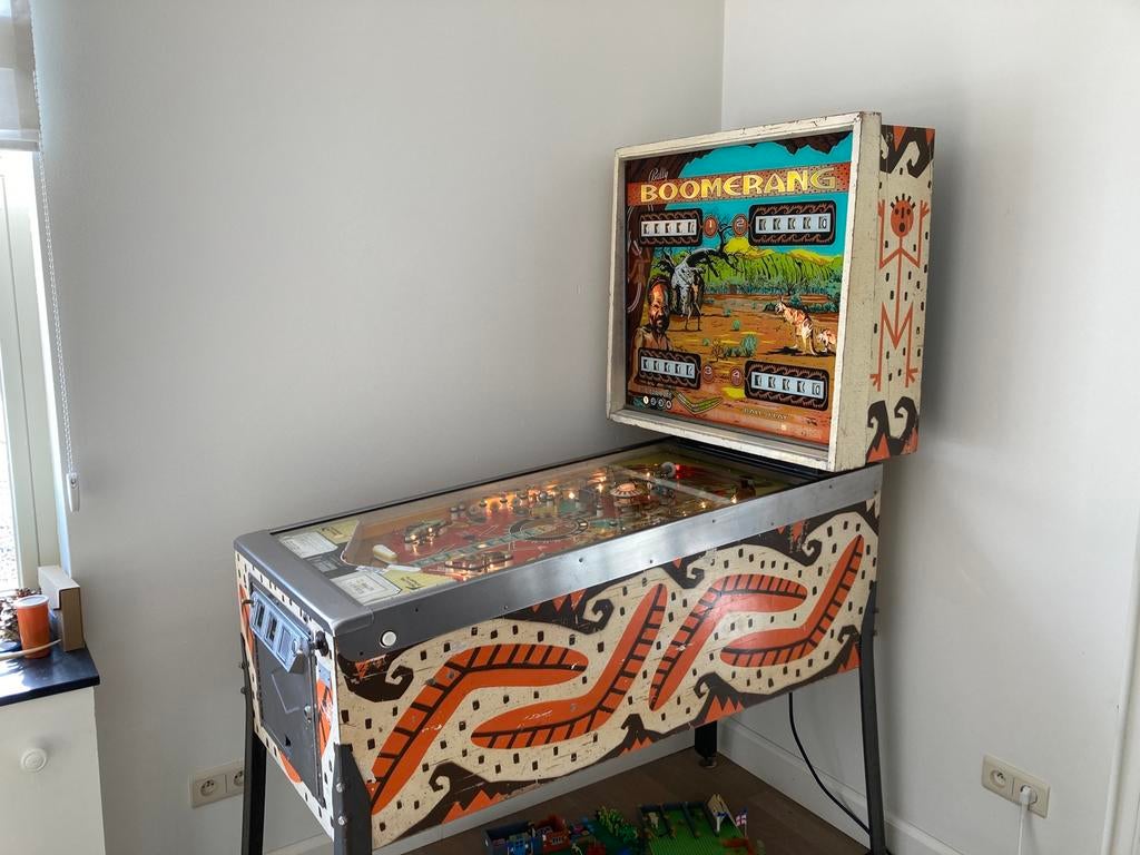 Boomerang flipperkast, Collections, Machines | Flipper (jeu), Mécanique, Bally, Flipper (jeu), Enlèvement