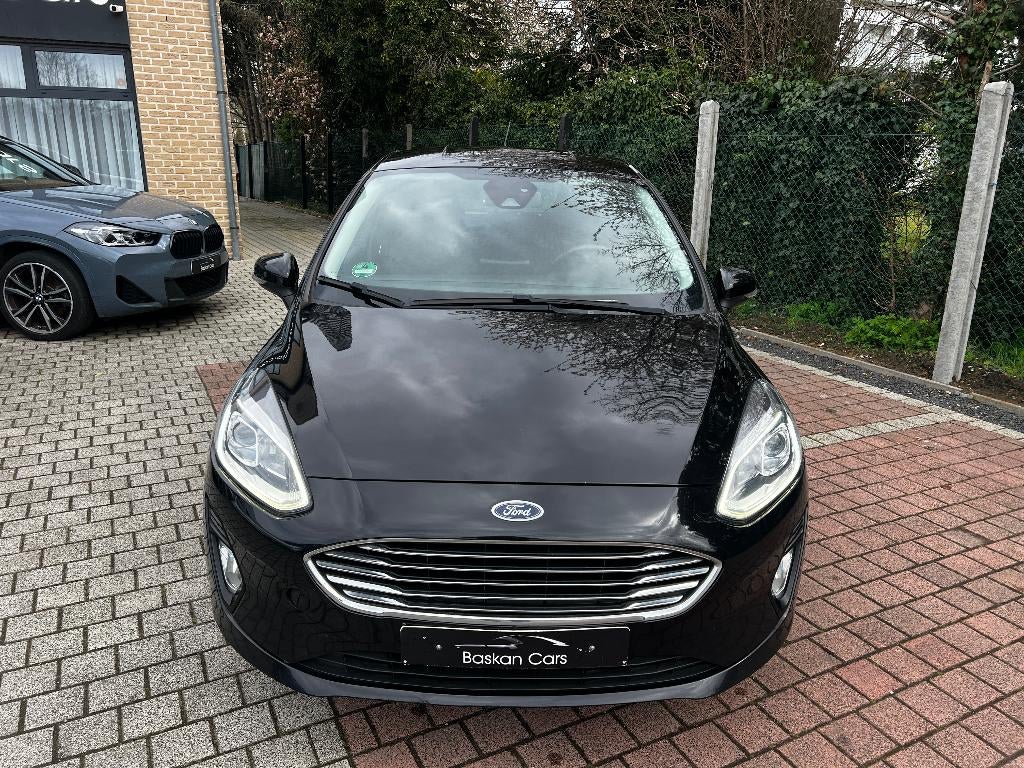 Ford Fiesta 1.0/M2020/AIRCO/ZETEL VERW/118.000KM/GARANTIE, Stof, Zwart, Handgeschakeld, 5 deurs