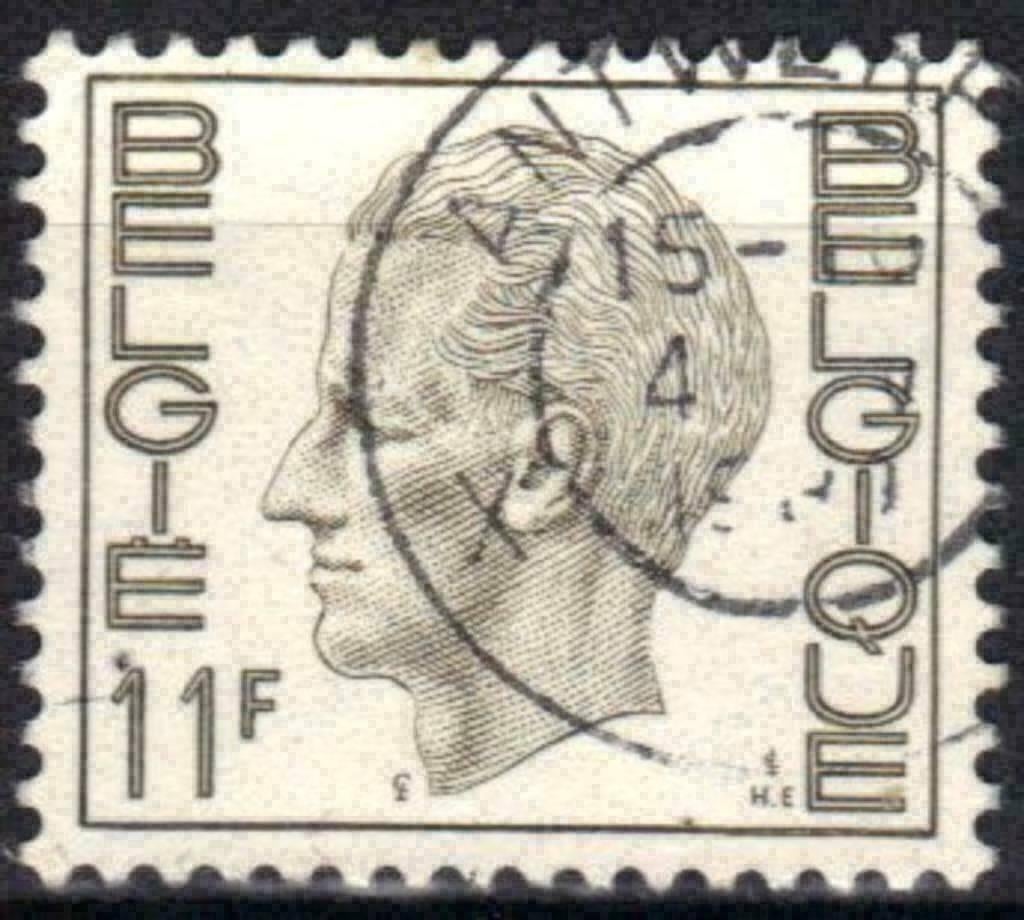 Belgie 1976 - Yvert 1817/OBP 1822 - Koning Boudewijn (ST), Postzegels en Munten, Verzenden, Gestempeld, Gestempeld