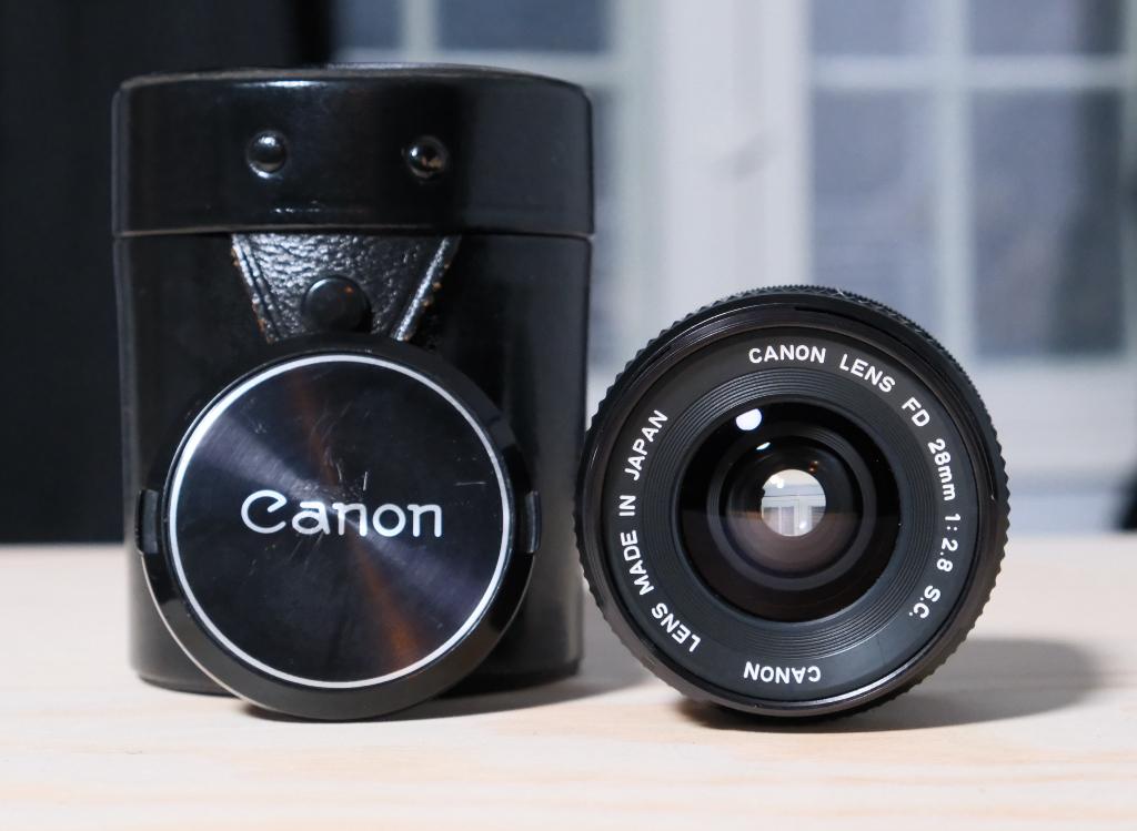 Canon FD 28mm f/2.8 S.C. | Vintage | Mint conditie, Enlèvement, Comme neuf, Reflex miroir, Canon