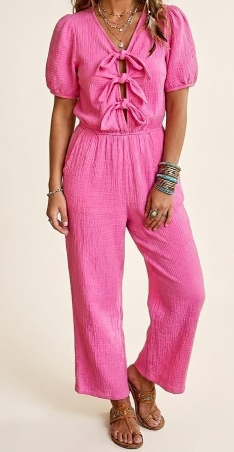 jumpsuit van kilky, Kleding | Dames, Verzenden, Roze, Maat 36 (S), Kilky