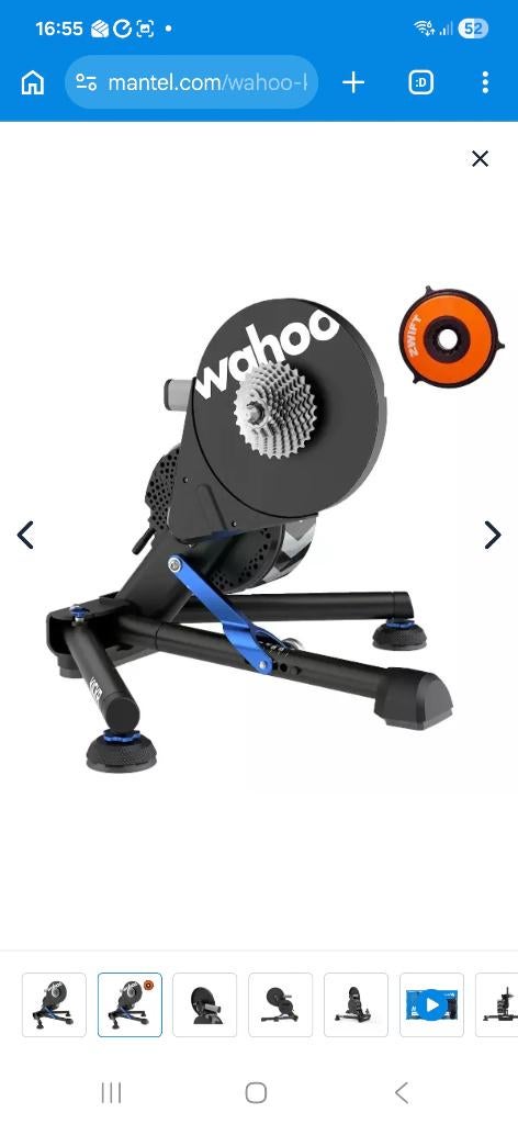 Wahoo KICKR V6- NIEUW - inclusief Zwift Cog, Sport en Fitness, Wielrennen, Ophalen of Verzenden, Nieuw, Overige typen