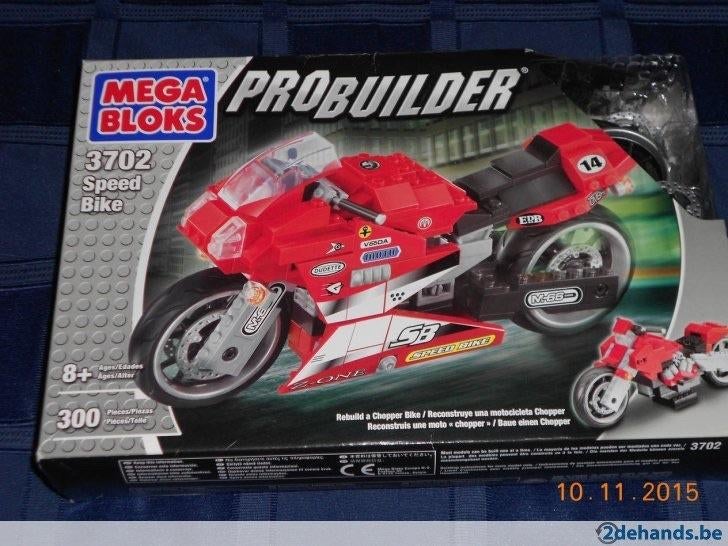 MEGABLOKS SPEED BIKE NIEUW, Kinderen en Baby's, Speelgoed | Bouwstenen, Ophalen of Verzenden, Nieuw, Megabloks