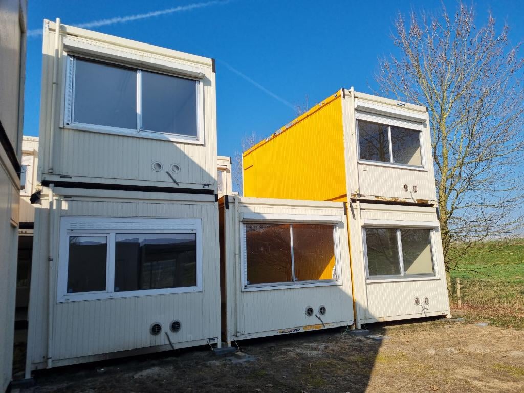 VOORJAARSOPRUIMING ! 110 De Meeuw Kombi Units Woonunits, Enlèvement