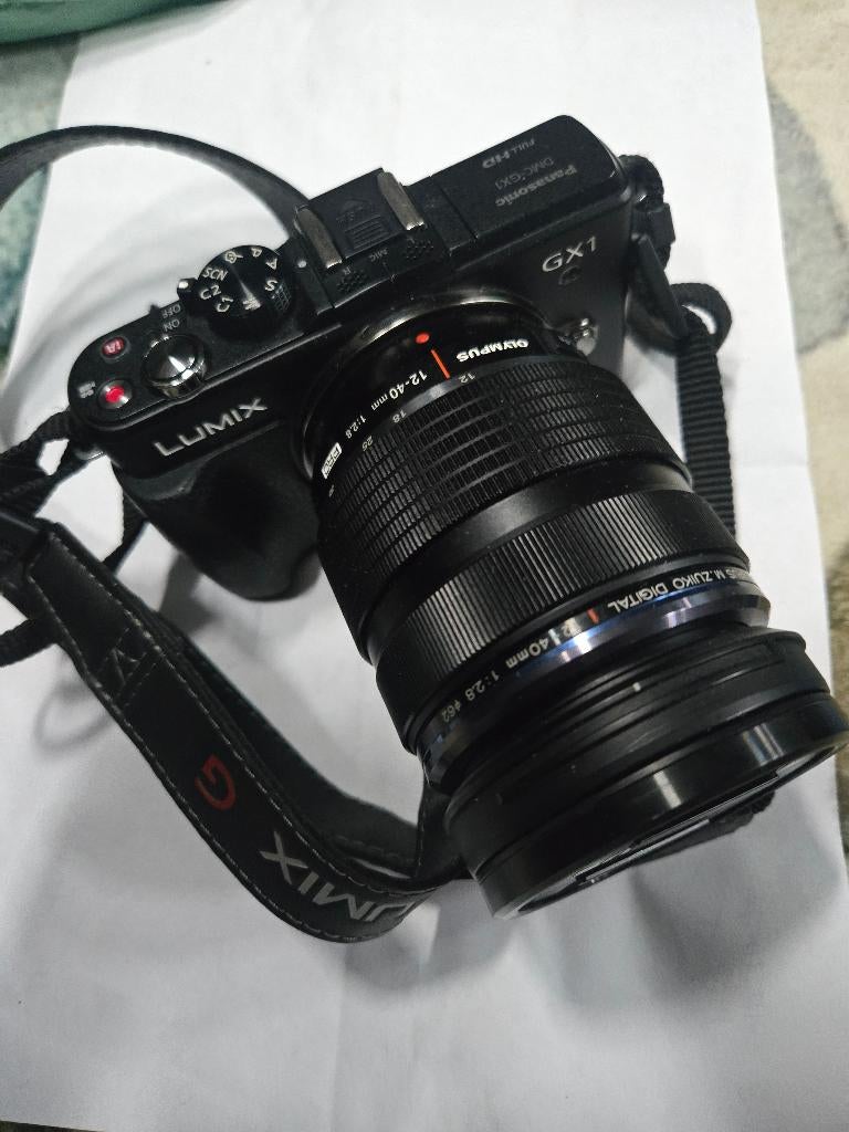 Panasonic DMC-GX1, Audio, Tv en Foto, Fotocamera's Digitaal, Ophalen, Gebruikt, Spiegelreflex, Overige Merken