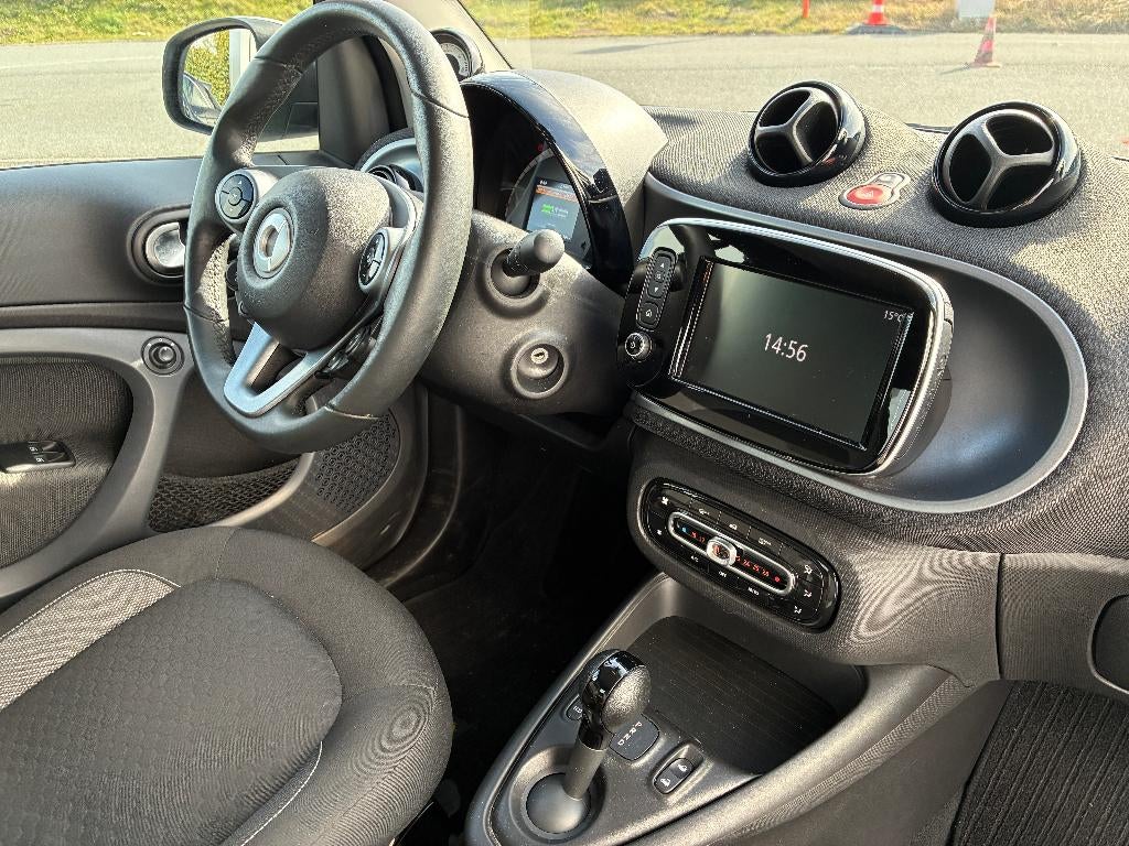 Smart EQ CABRIO, Auto's, Automaat, Zwart, Cabriolet, Wit