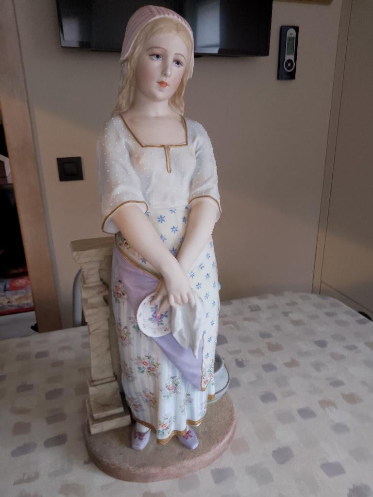 Oude bisquit, Ophalen