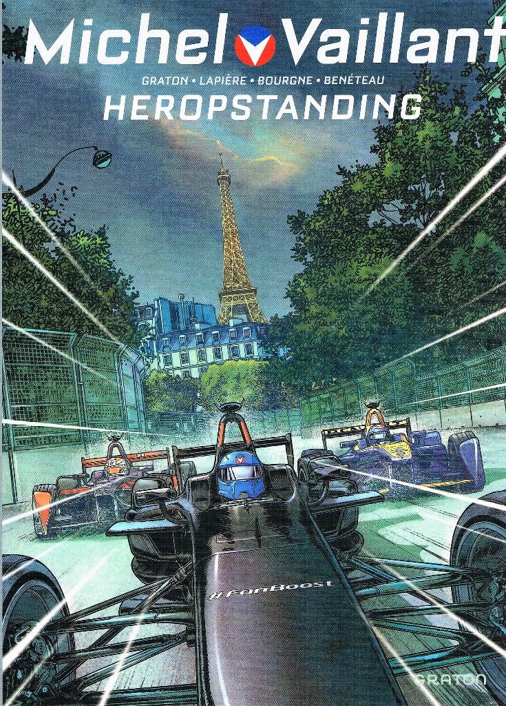 Michel Vaillant - Heropstanding - Promo materiaal Renault, Boeken, Stripverhalen, Eén stripboek, Ophalen, Nieuw, Renault