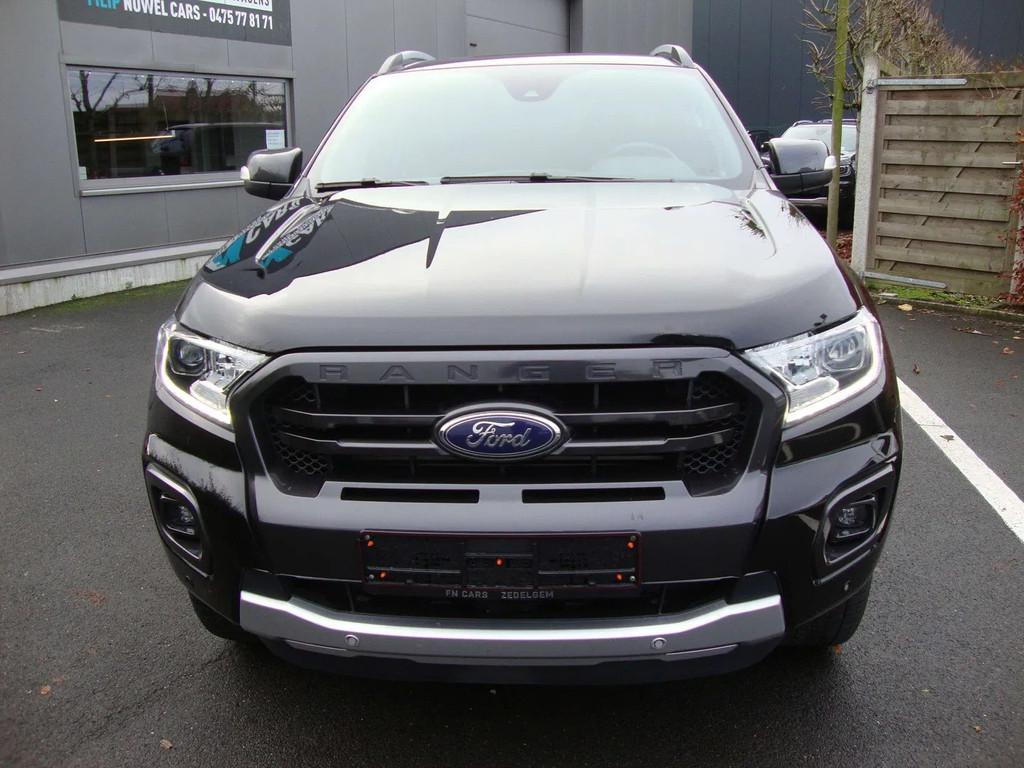 Ford Ranger 212pk, rolplateau, camera, gps, btw in, 2022,led, Autos, Ford, Cuir, Achat, Entreprise, 254 g/km