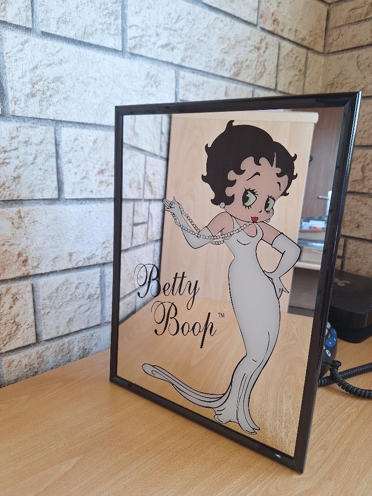 Betty Boop mirror Tropico uitzending 1999, Verzamelen, Beelden en Beeldjes, Ophalen of Verzenden, Nieuw, Mens