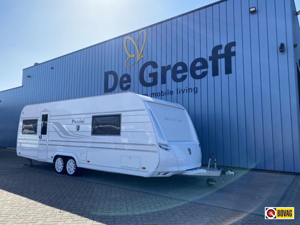 Tabbert Puccini 685 DF, Caravanes & Camping, Caravanes, Entreprise, jusqu'à 4, 1500 - 2000 kg, Banquette en rond, Tabbert, 6 à 7 mètres