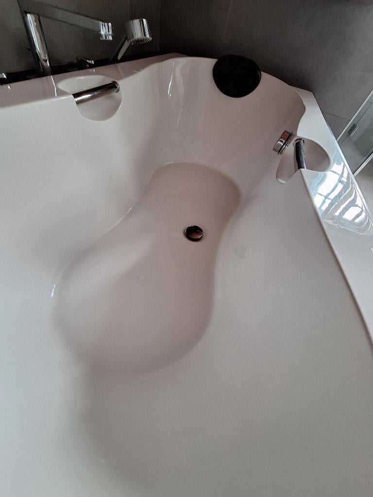 Bad (acryl - inbouw), Ophalen, Zo goed als nieuw, Chroom, Bad