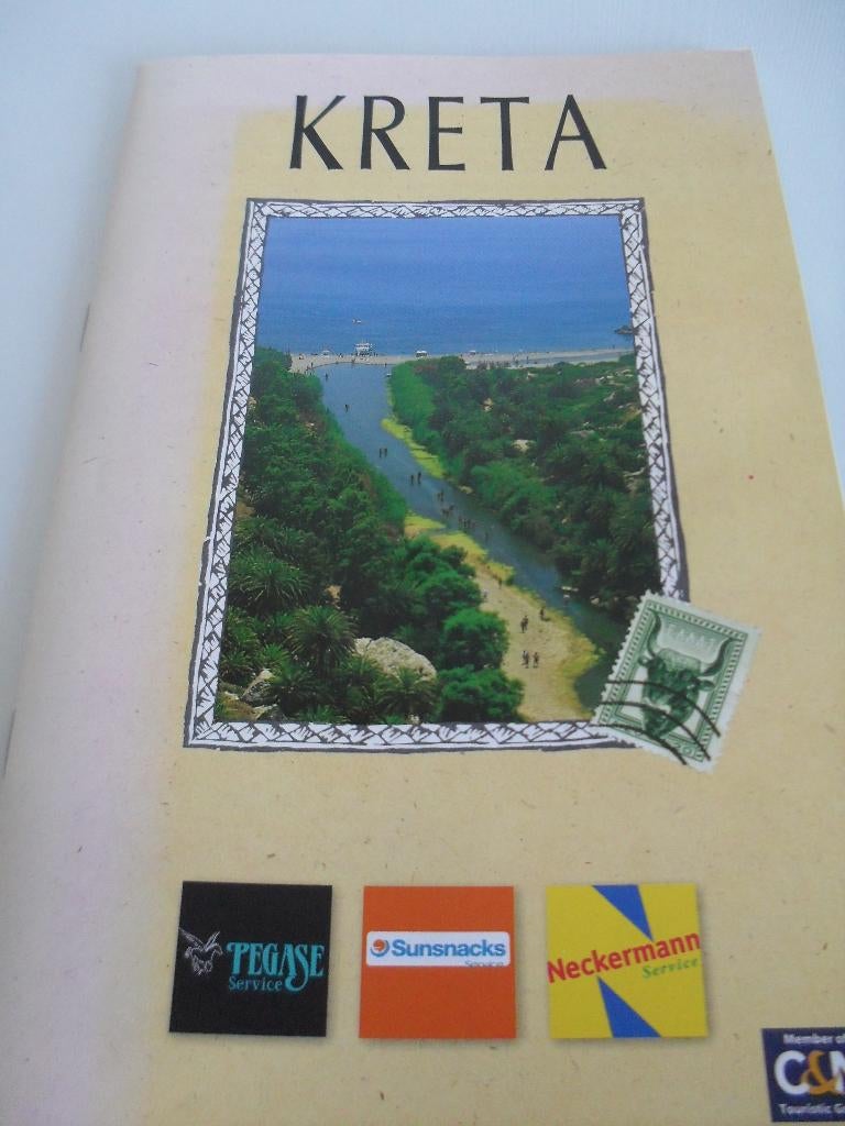 KRETA minigids 36 blz., Ophalen of Verzenden, Zo goed als nieuw, Europa, Brochure