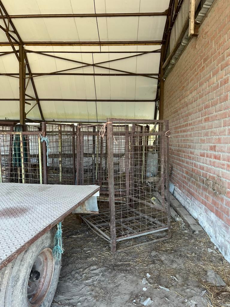 Opslagkooien/ schetten, Doe-het-zelf en Bouw, Metalen, Ophalen, Gebruikt, IJzer