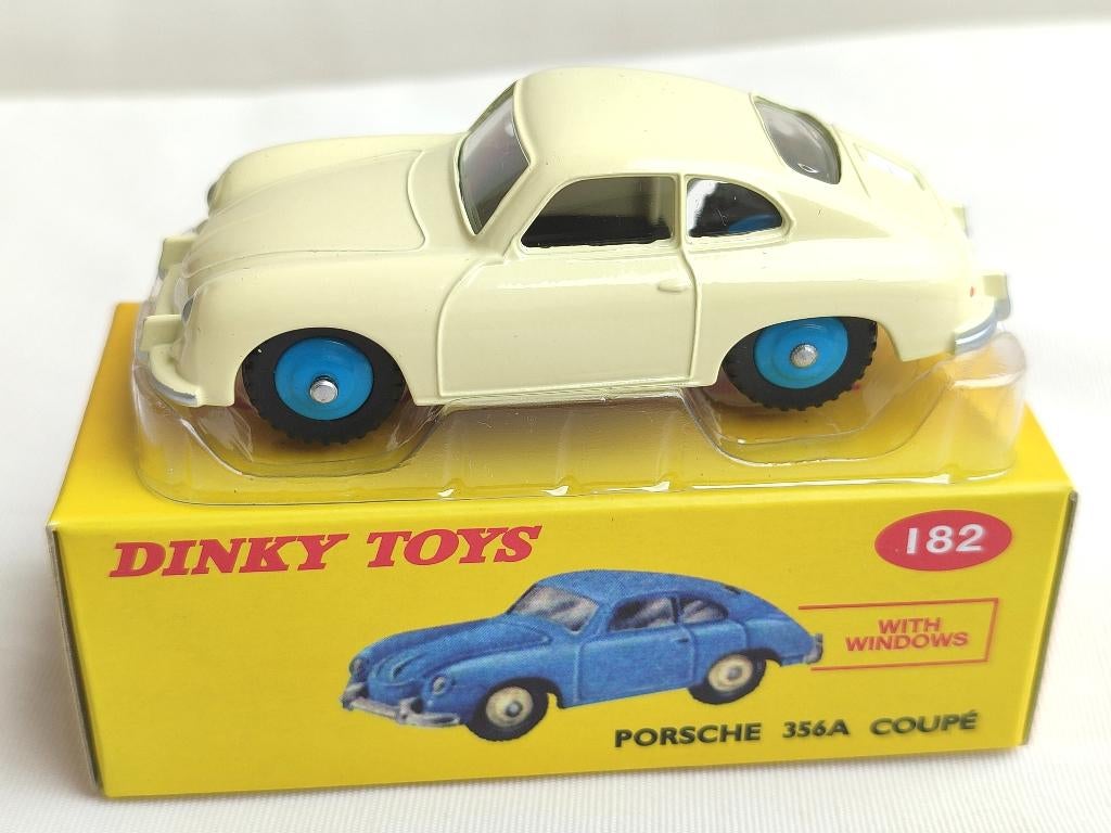 Dinky Atlas _ PORSHE 356 Coupé _ ref. 182., Hobby & Loisirs créatifs, Enlèvement ou Envoi, Comme neuf, Voiture, Dinky Toys