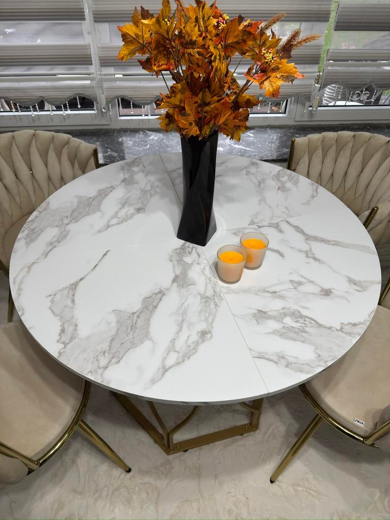 Table de luxe en marbre, Enlèvement, Comme neuf