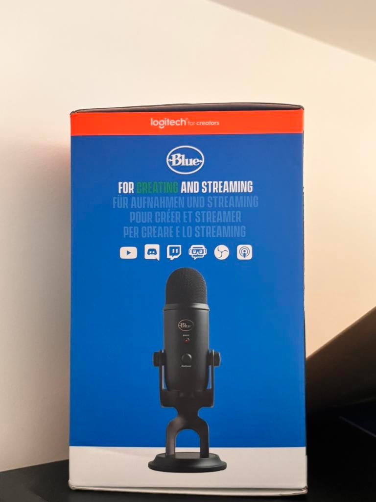 Micro Blue Yeti, Ophalen, Zo goed als nieuw
