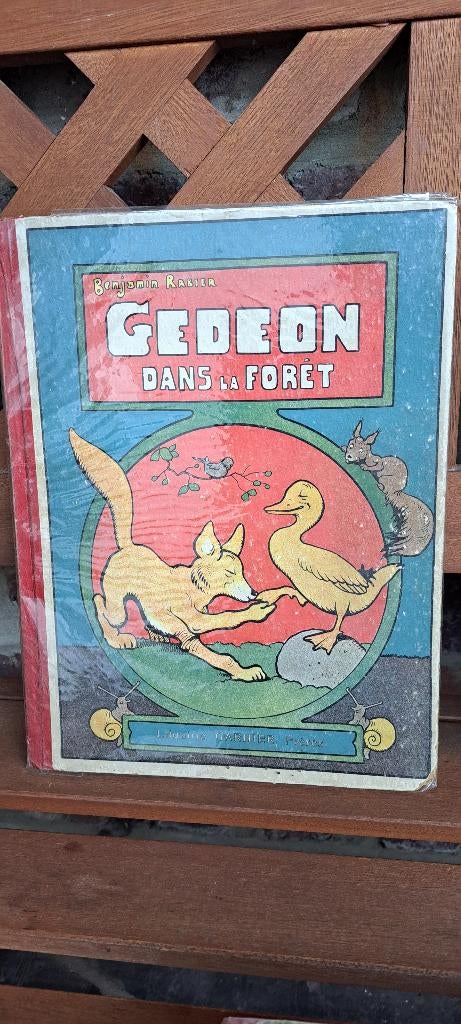 Gedeon Benjamin Rabier, Livres, Une BD, Enlèvement, Utilisé, Benjamin rabier