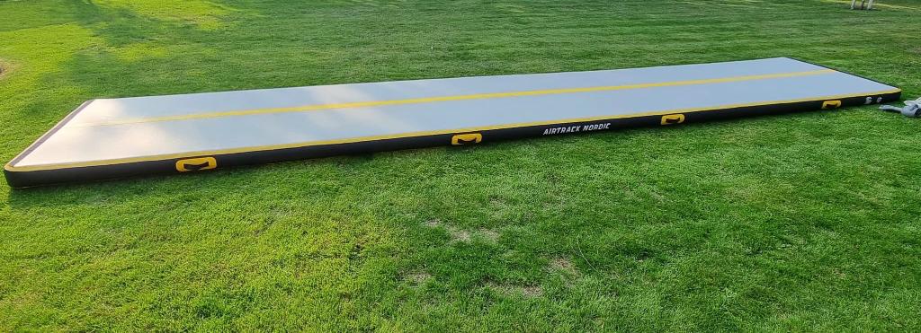 AIRTRACK NORDIC CARBON, 8M geel, Sport en Fitness, Ophalen, Zo goed als nieuw, Geel, Overige typen