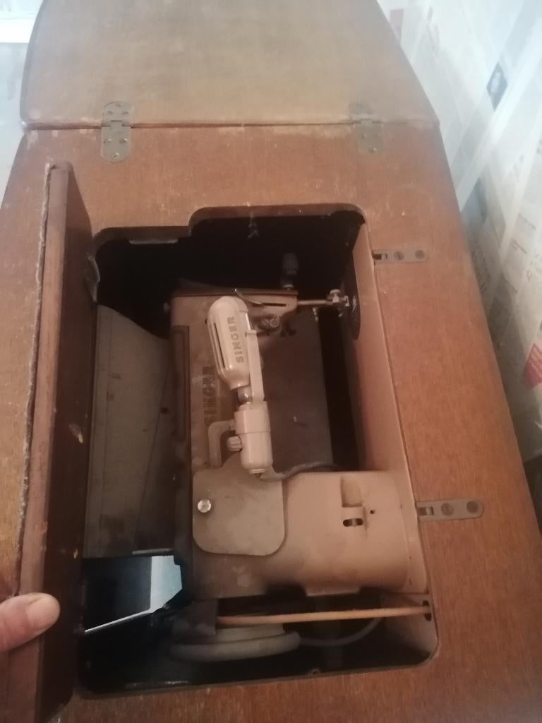 Machine à coudre SINGER, Antiquités & Art, Enlèvement