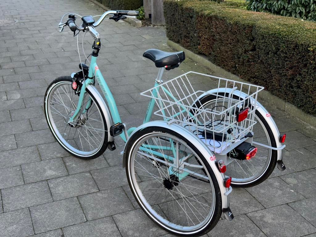 Driewieler Tri-Bike Classic Alu S  Elektrische Driewielfiets, Fietsen en Brommers, Fietsen | Driewielfietsen, Ophalen of Verzenden