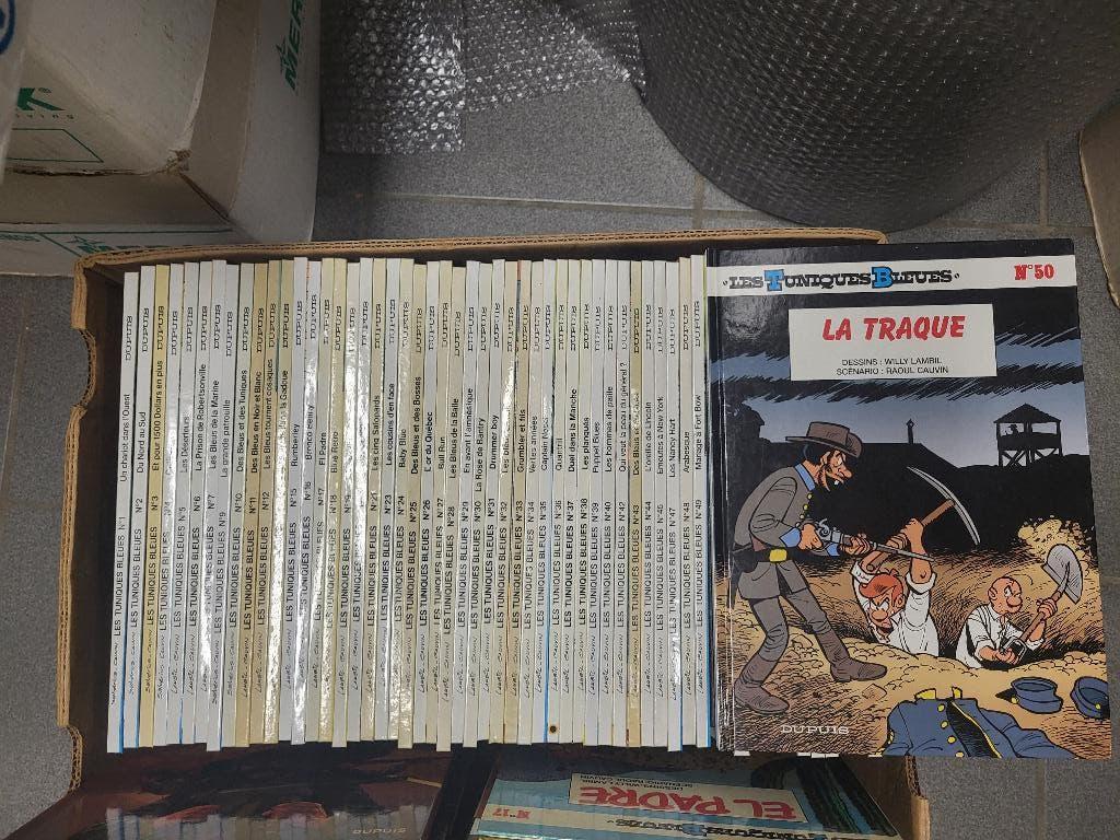 Les Tuniques Bleues : Collection de 1 à 50., Livres, Série complète ou Série, Enlèvement, Utilisé