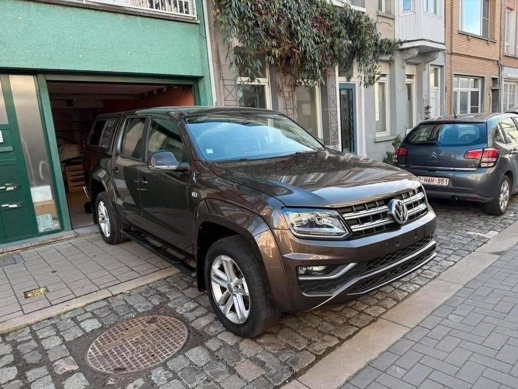 VW AMAROK/3.0 TDI V6/EURO 6 B/AUTOMATIQUE/OPTIONS COMPLÈTES, Autos, Volkswagen, Cuir, Achat, 6 portes, Euro 6
