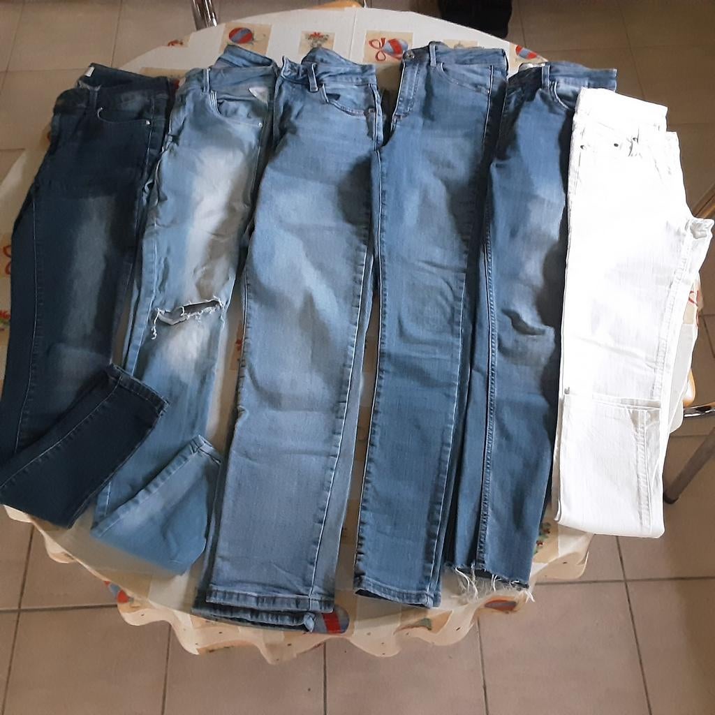 8 jaensbroeken maat smalle-164-170, Ophalen, Maat 164