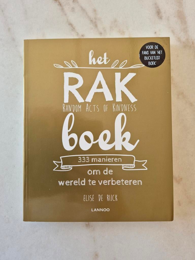 Elise de Rijck - Het RAK boek, Boeken, Mode, Nieuw, Ophalen of Verzenden