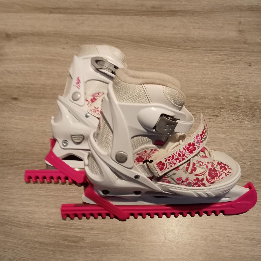Patins à glace ajustables 34/37 pour fille, Enlèvement, Neuf