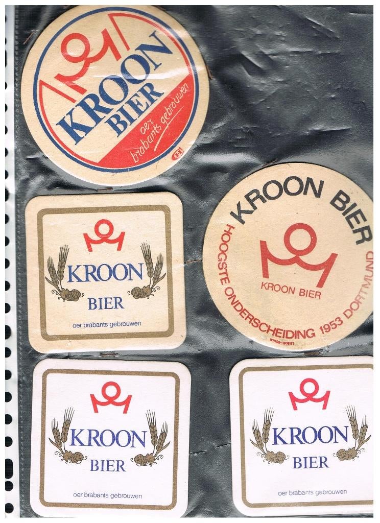 BIERVILTJES (KEIZERS)KROON, Verzenden, Nieuw, Viltje(s)
