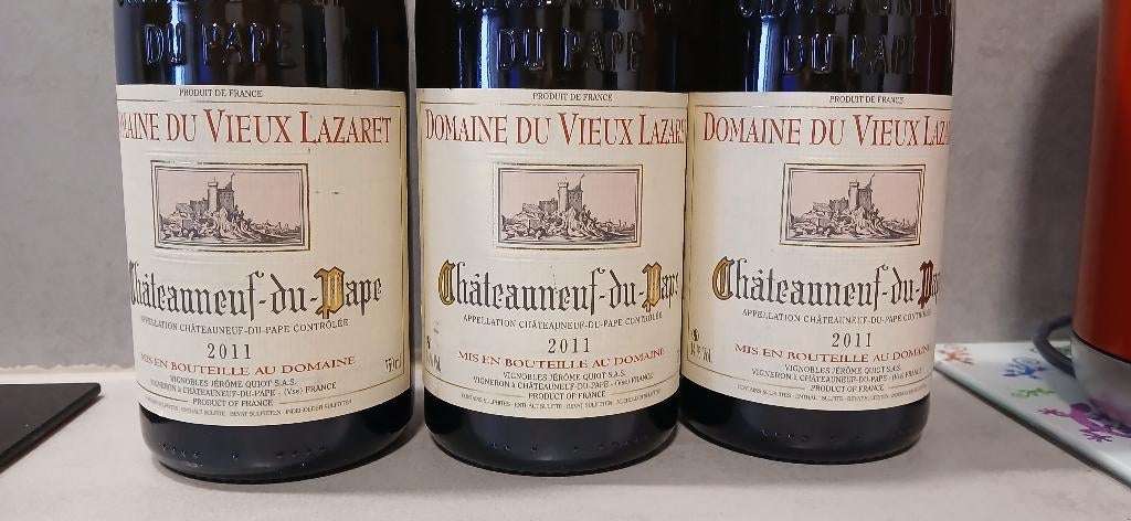 Chateauneuf du pape, Collections, Vins, Pleine, Comme neuf, Vin blanc, Enlèvement