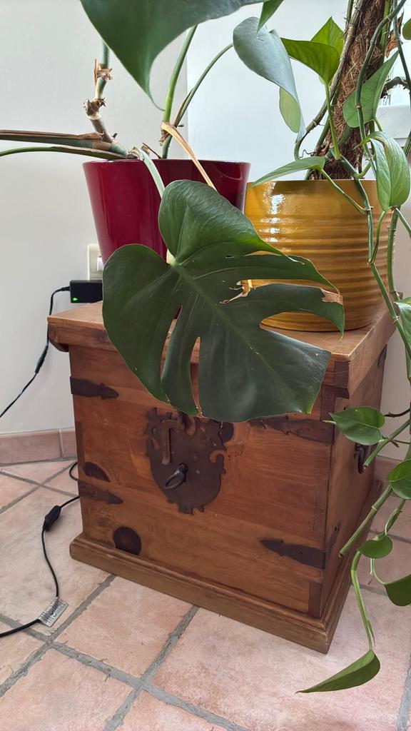 Table d'appoint, Maison & Meubles, Enlèvement, Utilisé, Carré, Bois