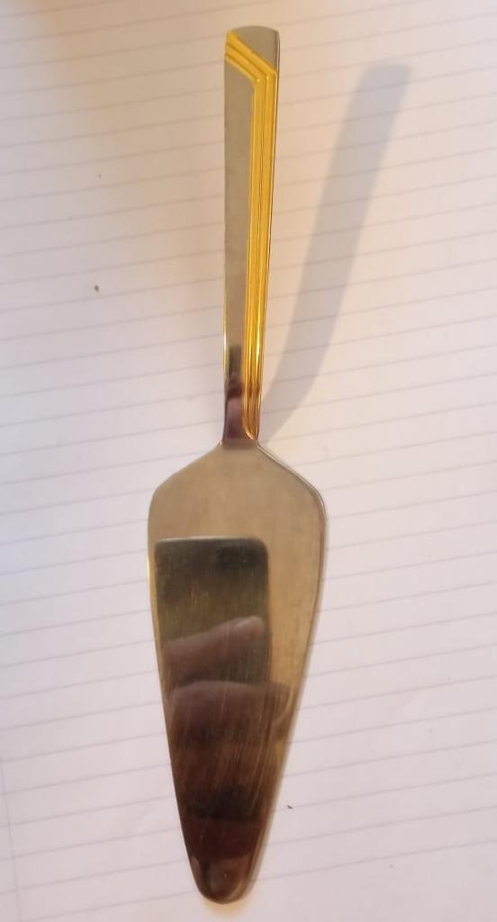 taartschep 18-10 edelstahl rostfrei solingen germany, Maison & Meubles, Cuisine | Couverts, Enlèvement ou Envoi, Comme neuf