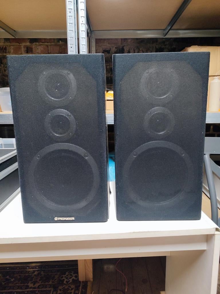 Enceintes vintage Pioneer S-Z 74, TV, Hi-fi & Vidéo, Enceintes, Autres marques, 60 à 120 watts, Enlèvement, Utilisé