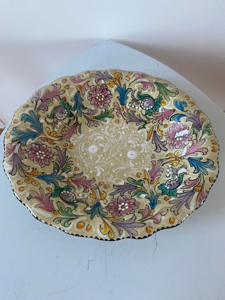 Paar Italiaanse borden Sorrento G. Stinga, Antiek en Kunst