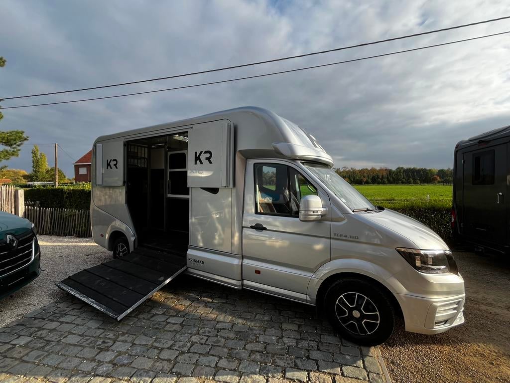 Belle KR MAN Dub.Cab. 15 000 km ! ! !Camionnette chevaux, Enlèvement, Comme neuf
