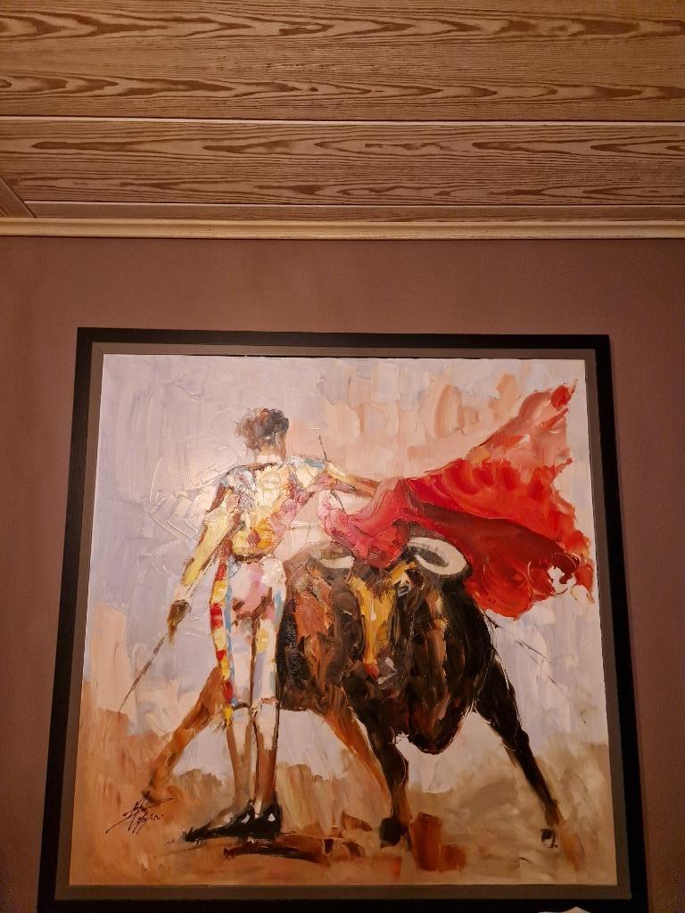 Antonio Palmieri ( 1946 - ) – Origineel, groot, Ophalen of Verzenden