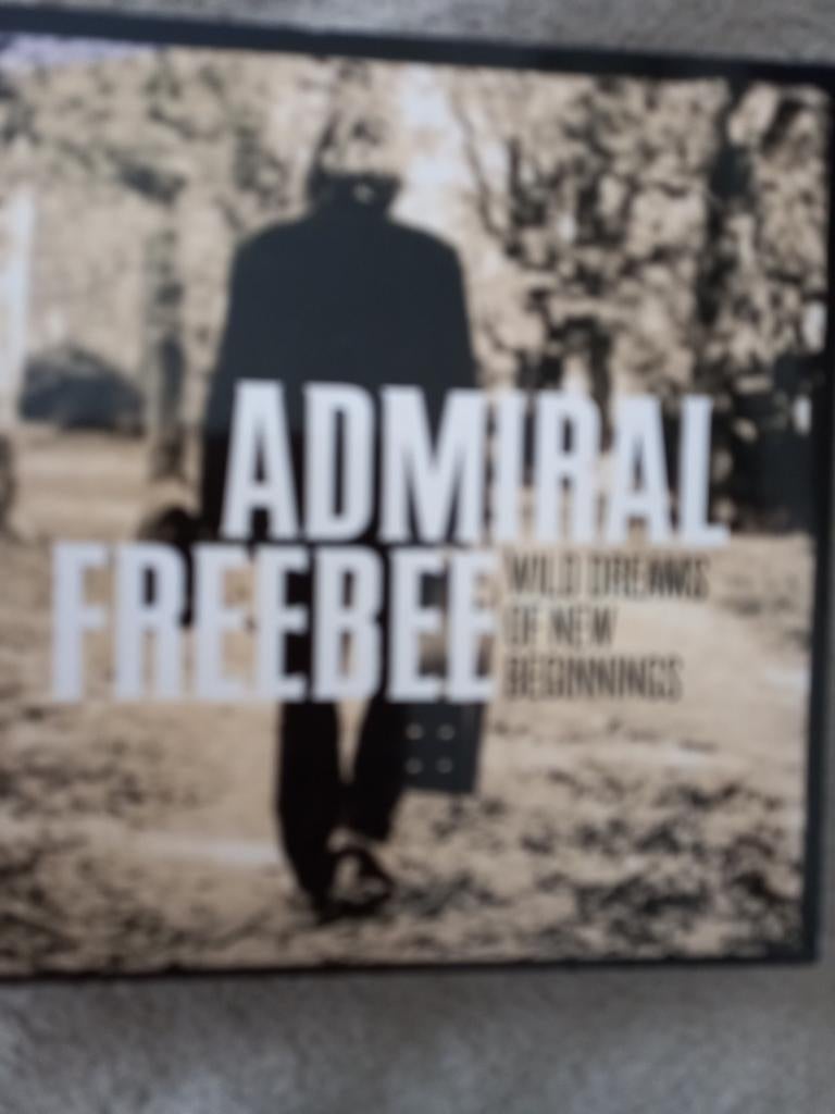 Admiral freebee  wild dreams of new beginnings 1cd 1dvd, Cd's en Dvd's, Verzenden