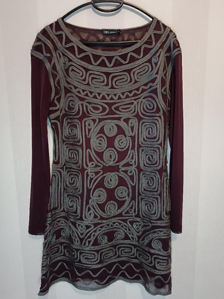 DIDI jurk, Kleding | Dames, Paars, Maat 42/44 (L), Didi, Ophalen of Verzenden