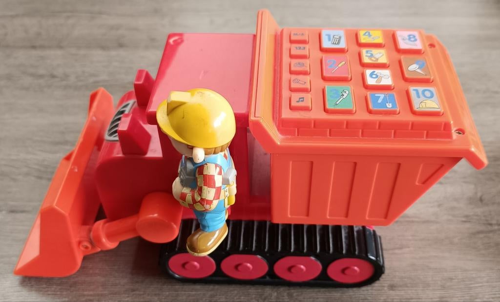 Vintage / IQ Builders / Camion d'activités Bob le bricoleur, Enlèvement ou Envoi, Utilisé