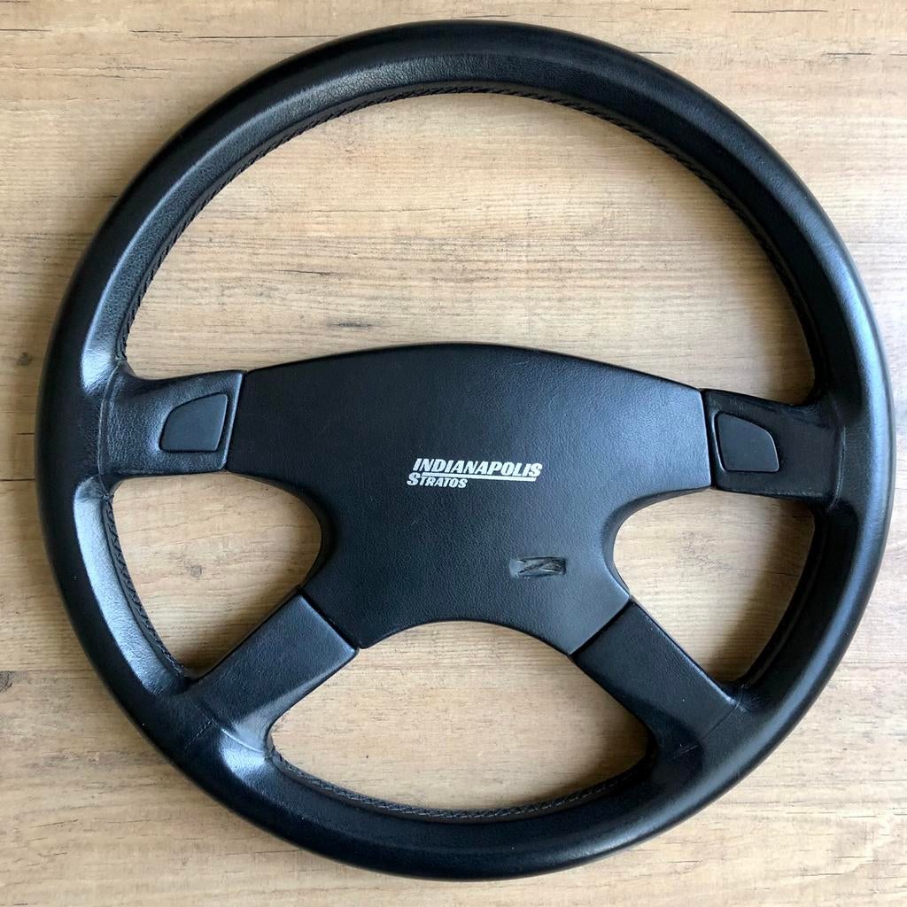 Atiwe Indianapolis Stratos ATC 4 Leren Stuur 360MM Oldtimer, Enlèvement ou Envoi, Utilisé, Daihatsu