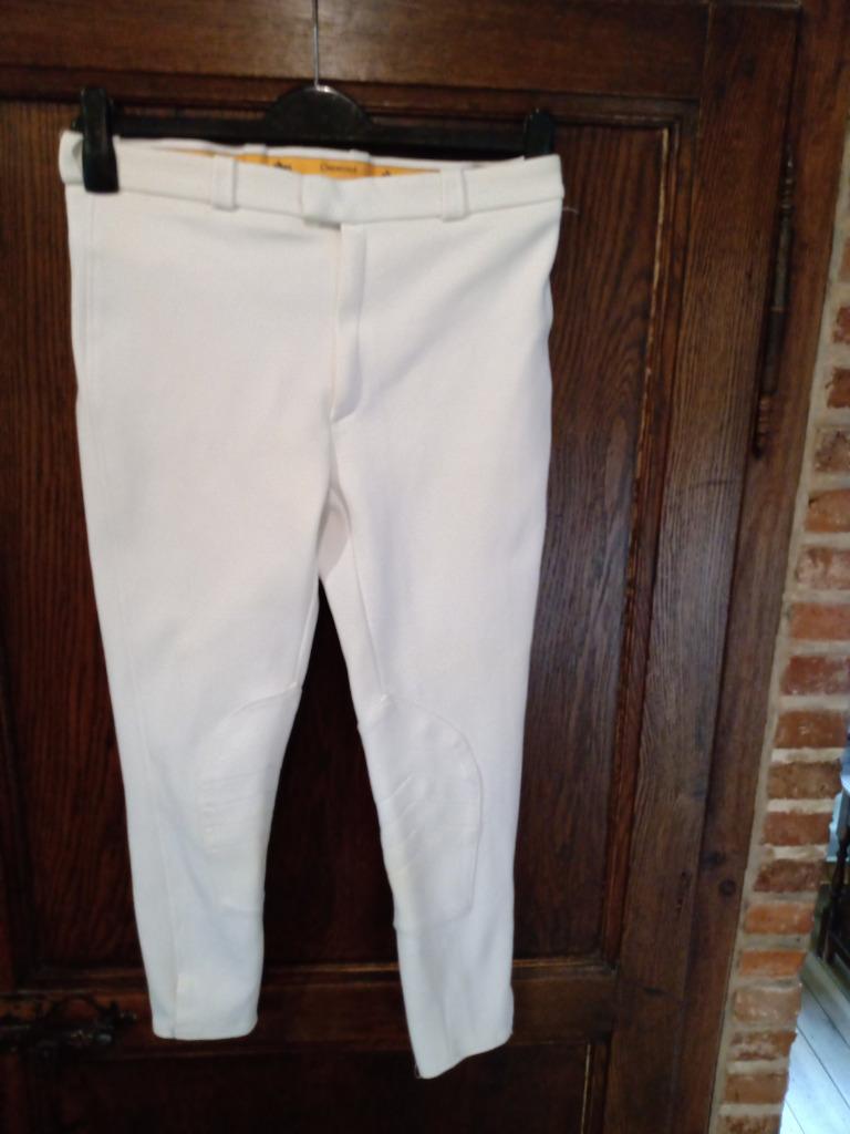 Witte rijbroek in nieuwstaat merk Orentoile maat 48, Ophalen, Zo goed als nieuw, Heren