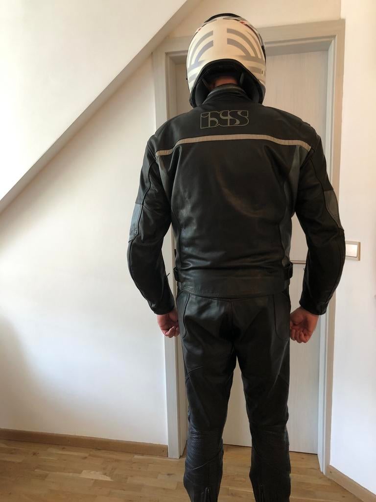 Combi cuir IXS 2 pièces moto, Motos, Seconde main, Enlèvement, Combinaison, IXS