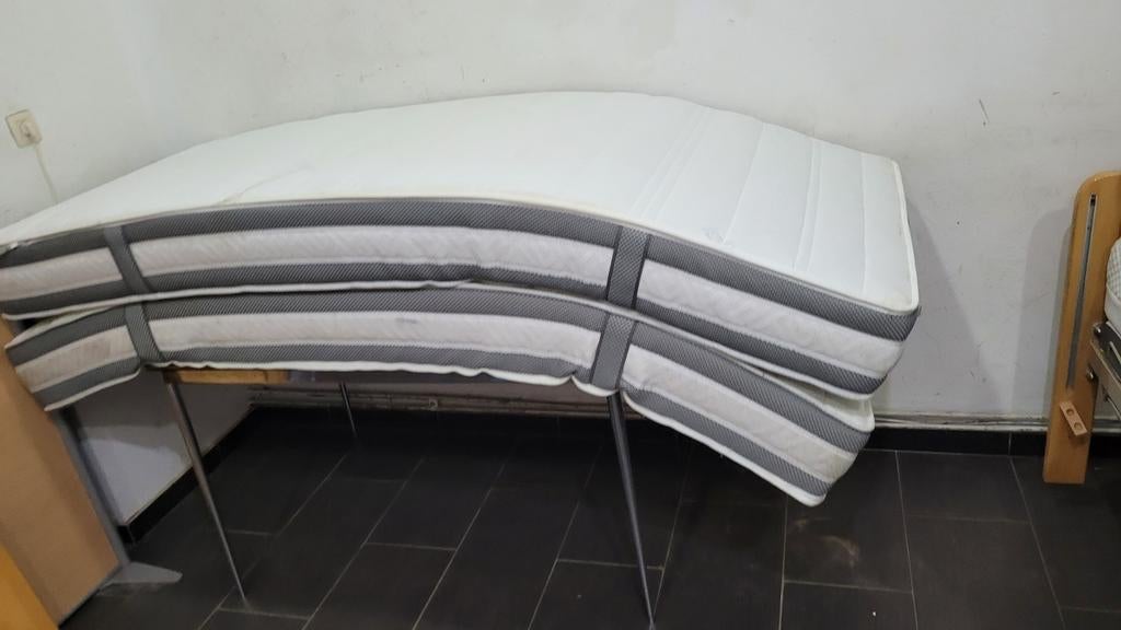 Lattoflex optimum matras 2x90cmx220cm stevig in perfecte sta, Ophalen of Verzenden, Zo goed als nieuw