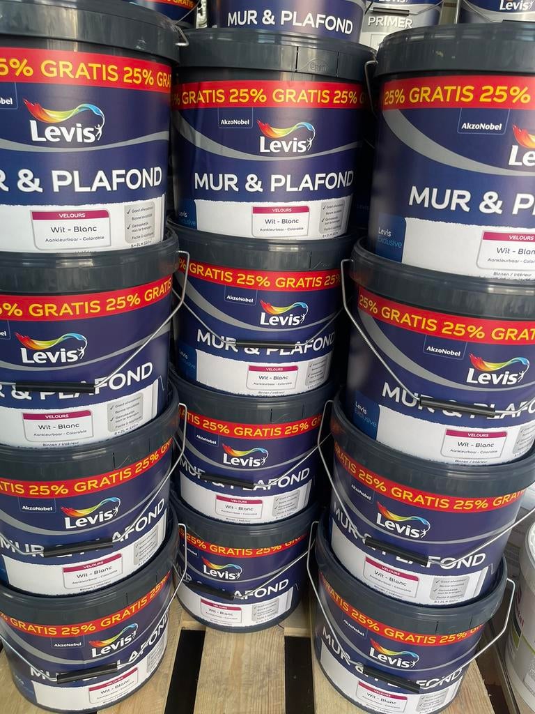 ‼️ Peinture Levis Velours 10L & Primer Levis 10L super PROMO