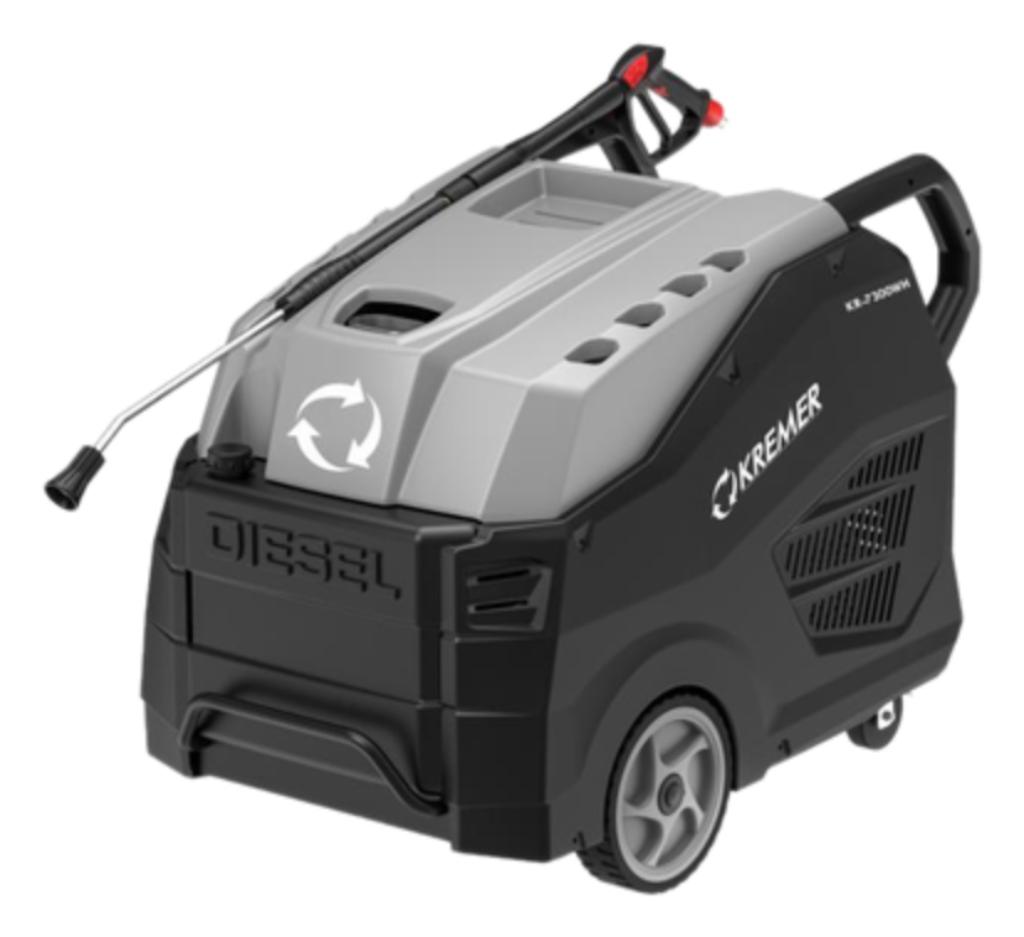 Hogedrukreiniger warm water, Kremer KR-7300 HW, Doe-het-zelf en Bouw, Reinigingsmachines, Nieuw, Overige typen, Ophalen