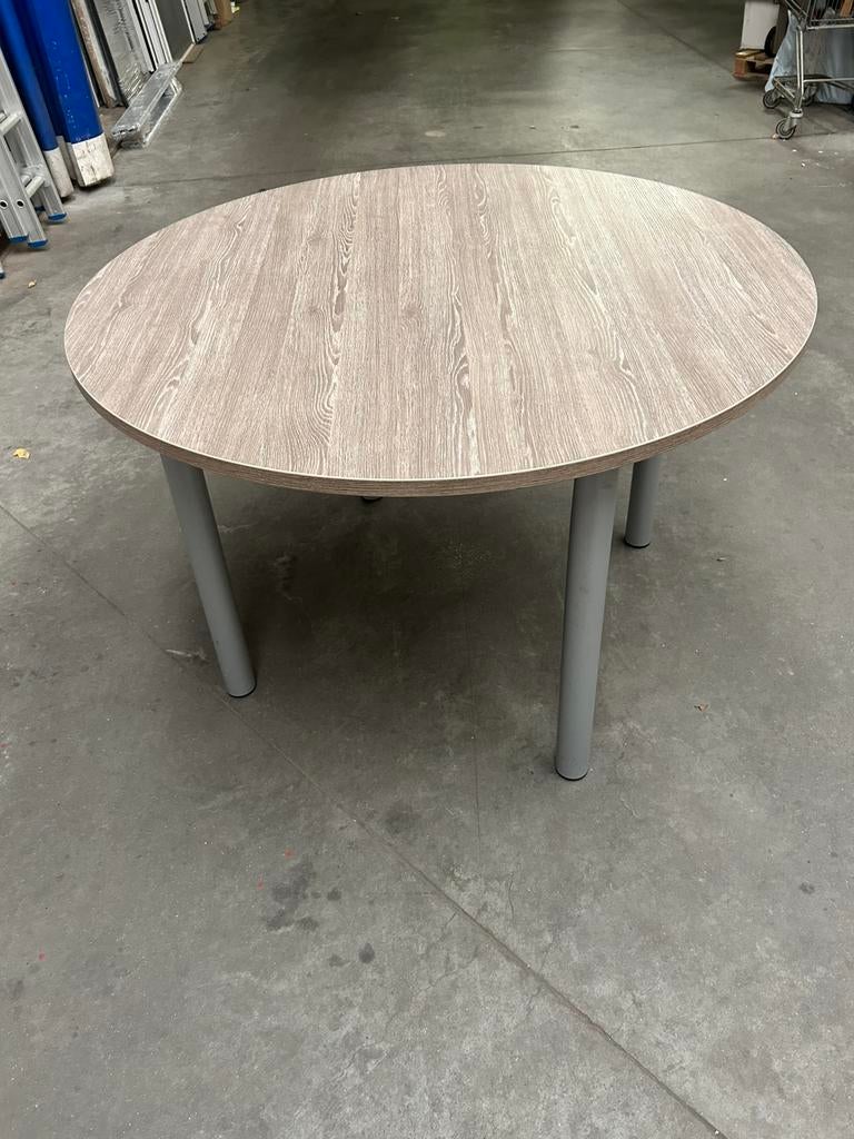 Belle table ronde moderne, 100 à 150 cm, Cinq personnes ou plus, Rond, Comme neuf