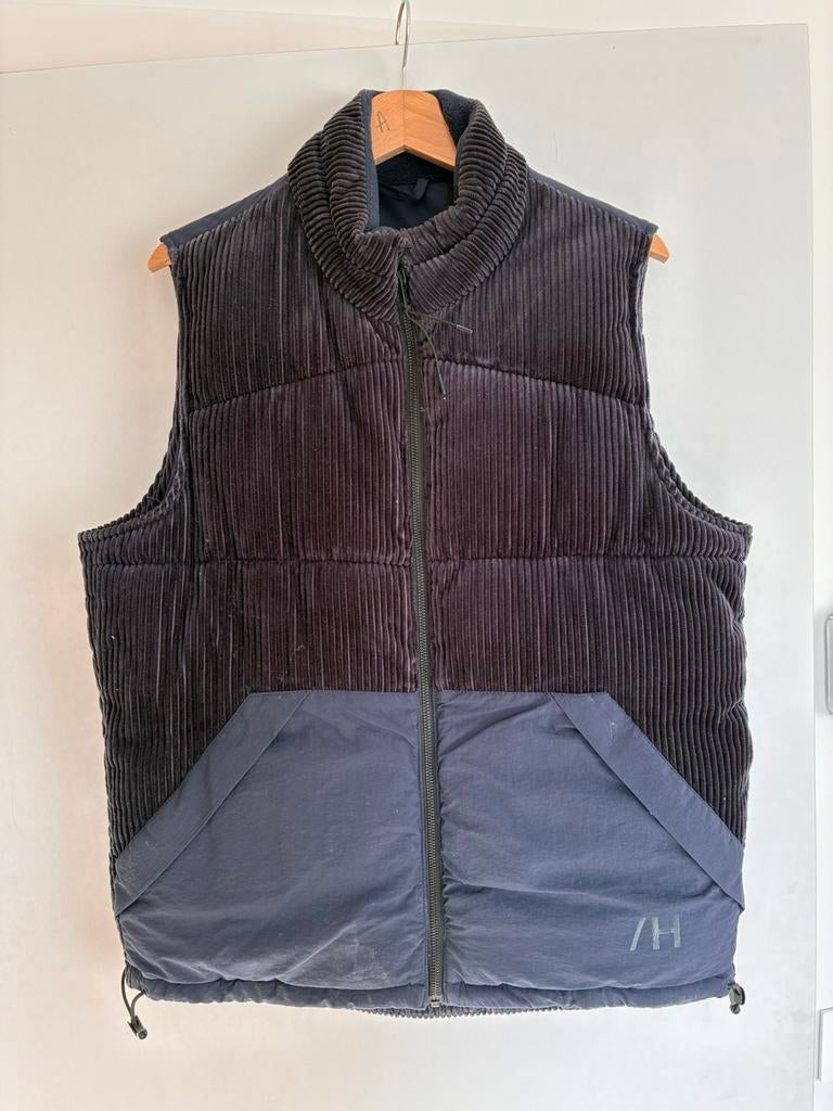 Gilet pour homme Selected, Enlèvement ou Envoi, Comme neuf, Taille 48/50 (M), Bleu